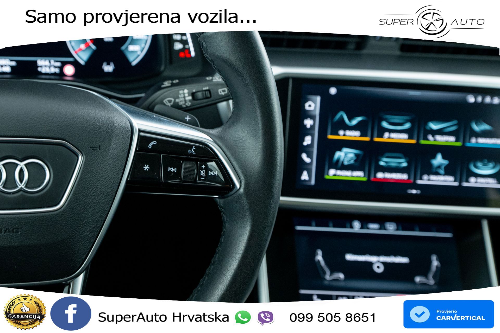 Audi A6 Avant 40 TDI quattro S tronic Advanced 204 KS, LED+ACC+GR SJED+KAM+VIRT