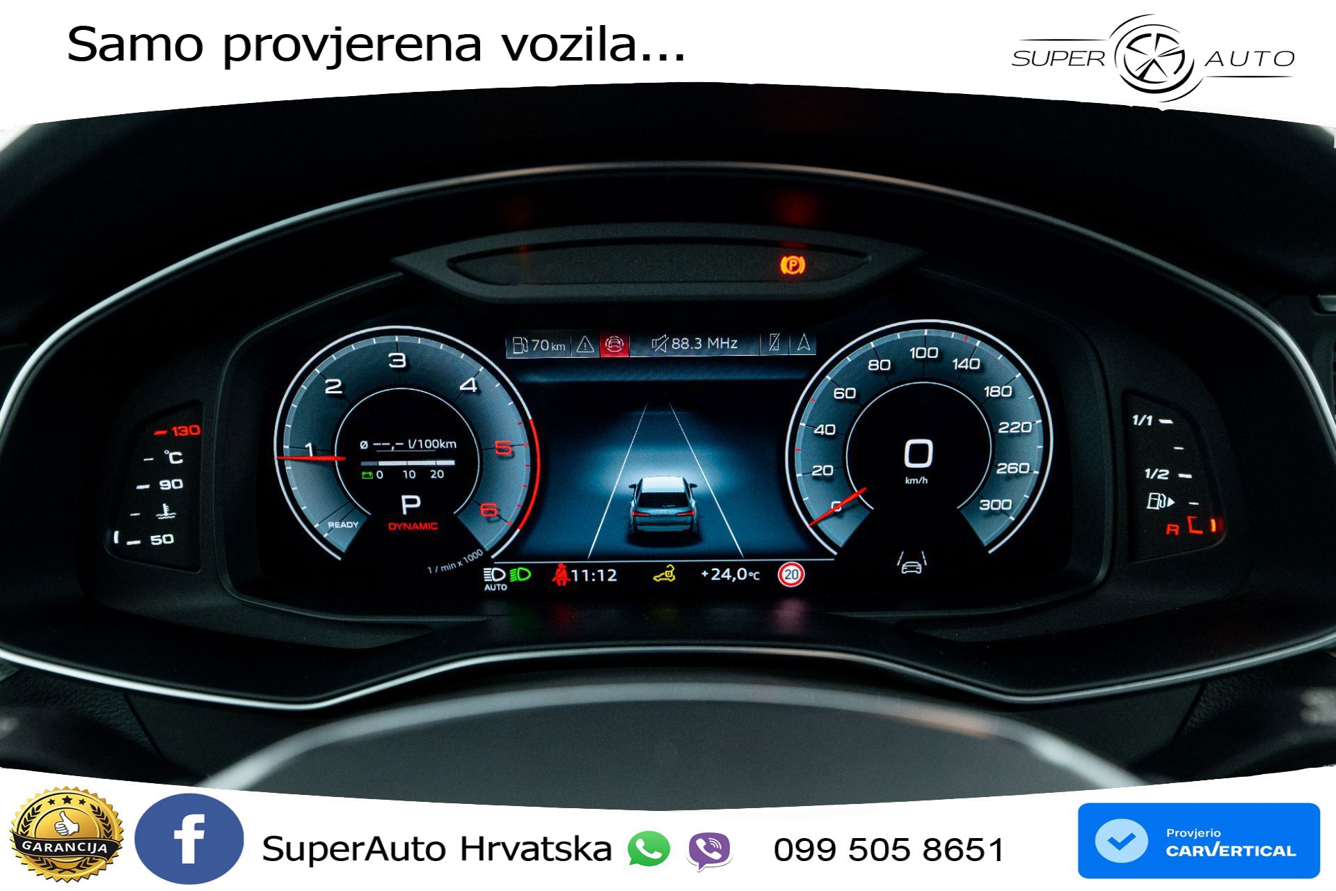 Audi A6 Avant 40 TDI quattro ultra S tronic Advanced 204 KS, ACC+GR SJED+KAM