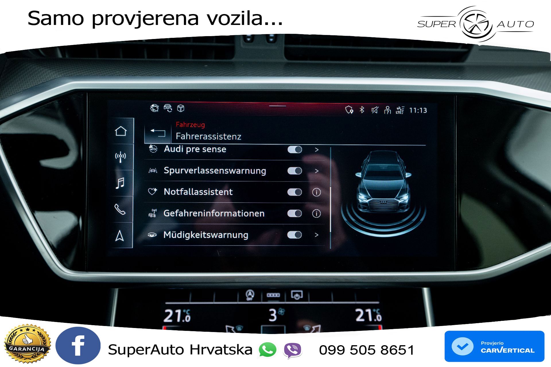 Audi A6 Avant 40 TDI quattro ultra S tronic Advanced 204 KS, ACC+GR SJED+KAM