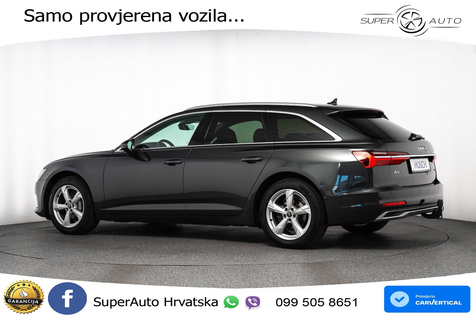 Audi A6 Avant 40 TDI quattro ultra S tronic Advanced 204 KS, ACC+GR SJED+KAM