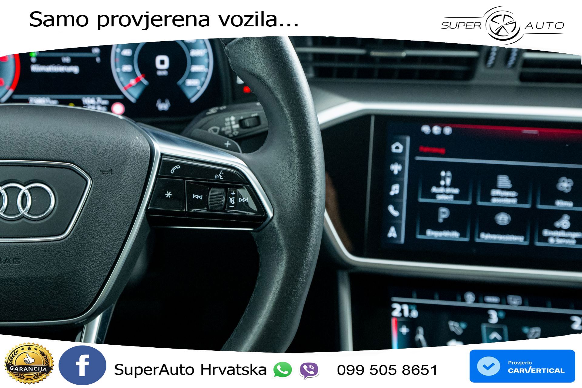 Audi A6 Avant 40 TDI quattro ultra S tronic Advanced 204 KS, ACC+GR SJED+KAM