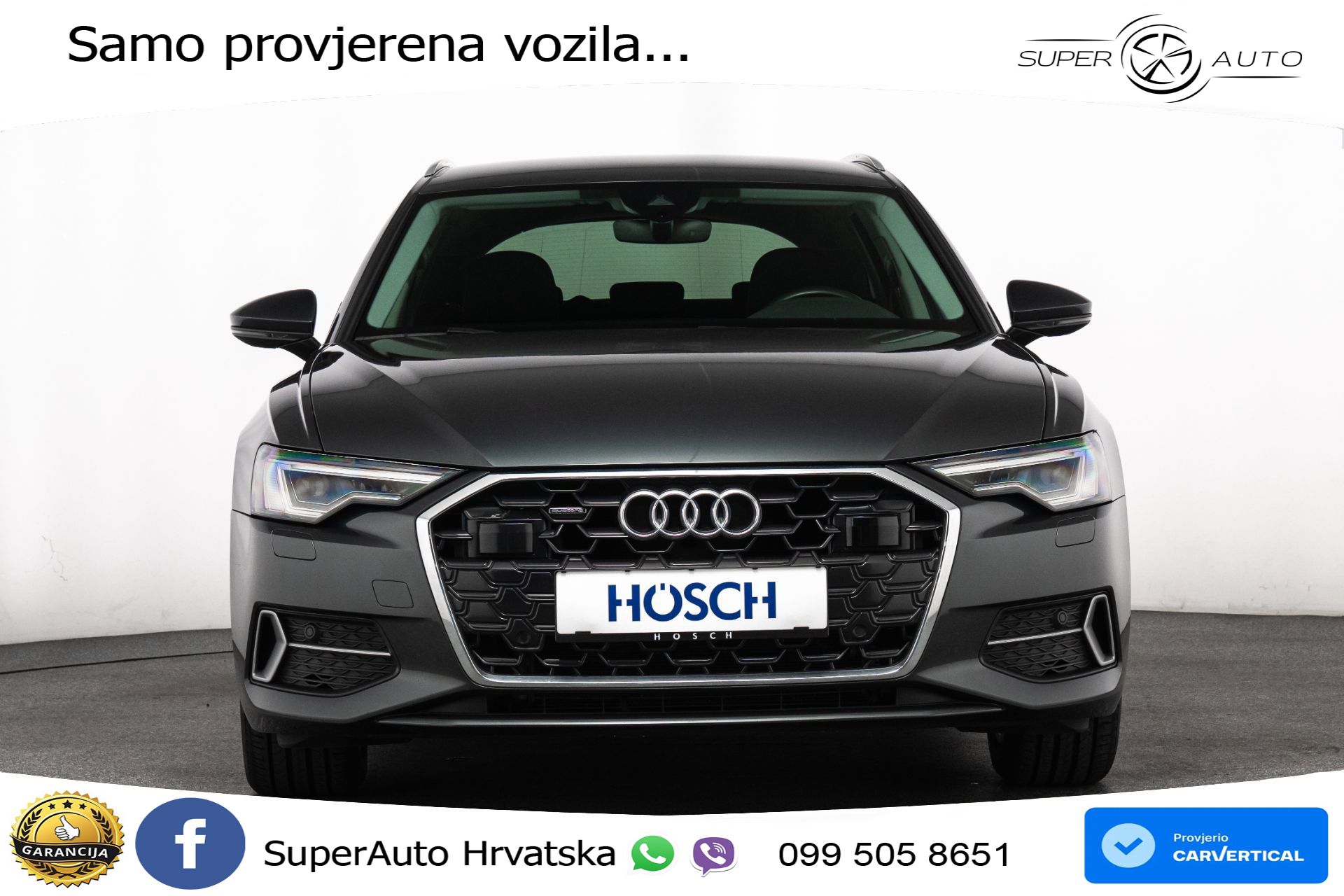 Audi A6 Avant 40 TDI quattro ultra S tronic Advanced 204 KS, ACC+GR SJED+KAM