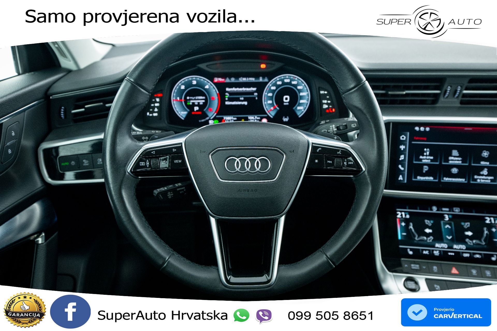 Audi A6 Avant 40 TDI quattro ultra S tronic Advanced 204 KS, ACC+GR SJED+KAM