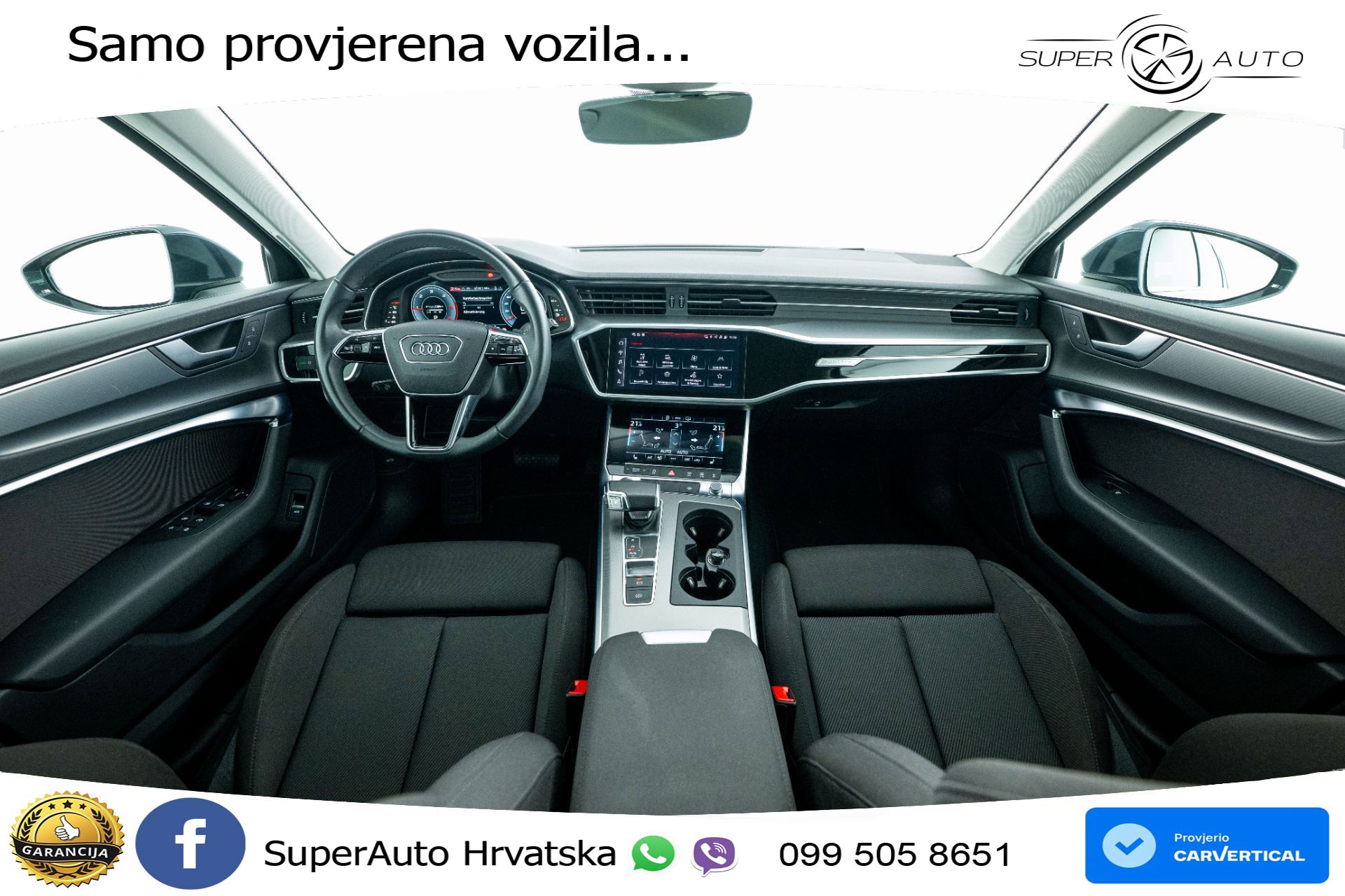 Audi A6 Avant 40 TDI quattro ultra S tronic Advanced 204 KS, ACC+GR SJED+KAM