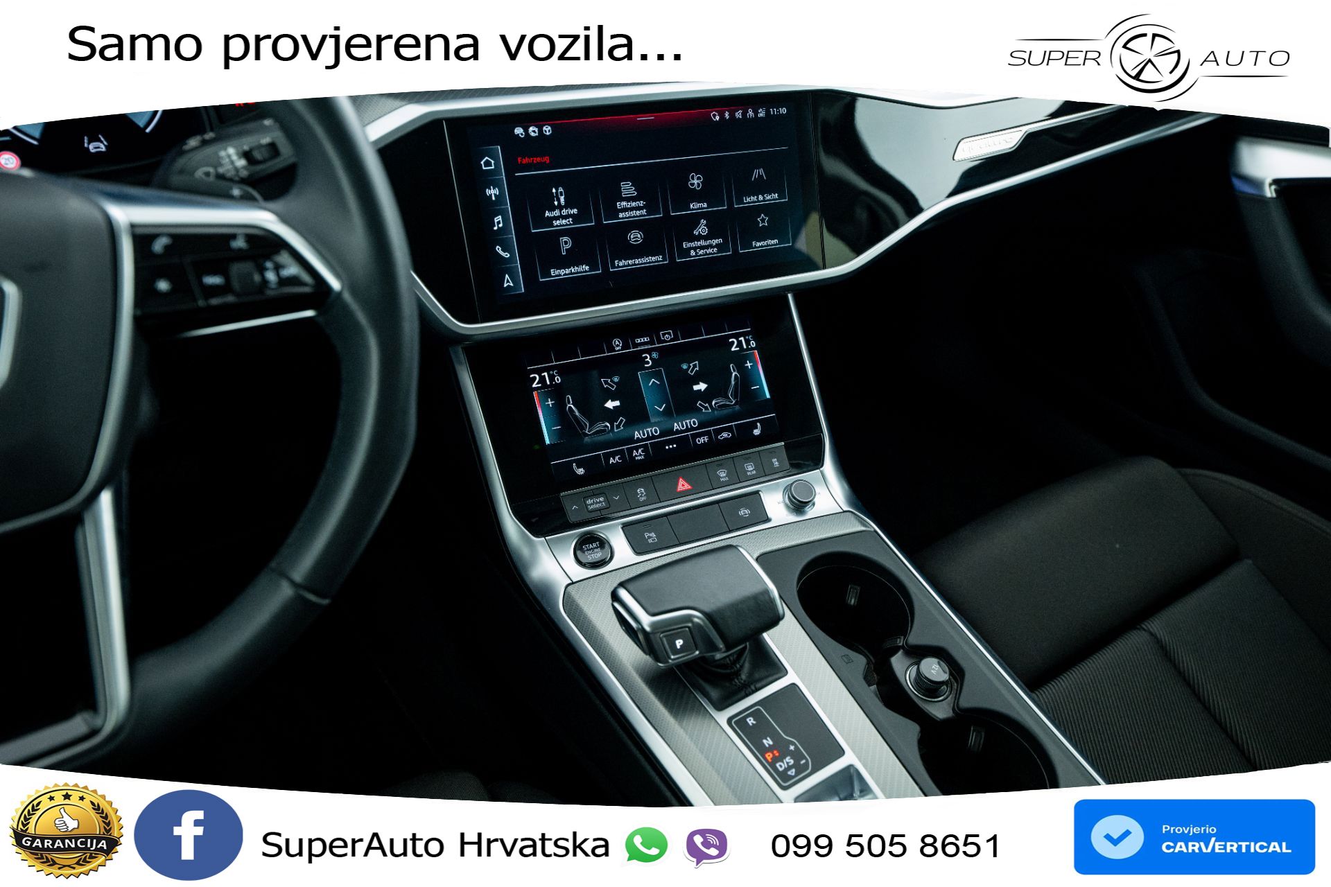 Audi A6 Avant 40 TDI quattro ultra S tronic Advanced 204 KS, ACC+GR SJED+KAM