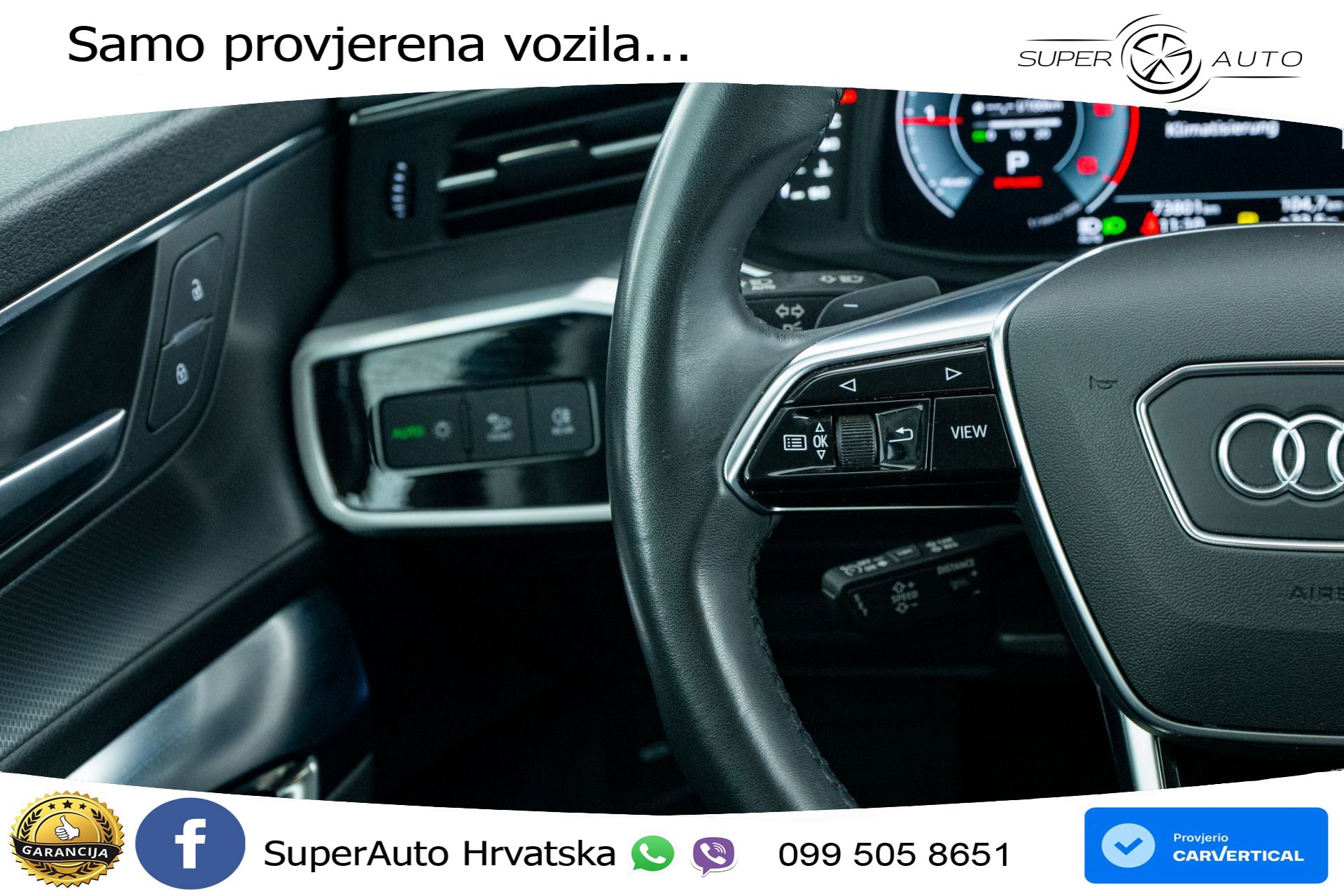 Audi A6 Avant 40 TDI quattro ultra S tronic Advanced 204 KS, ACC+GR SJED+KAM