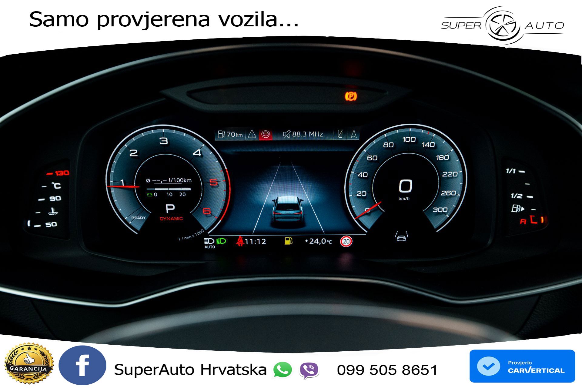 Audi A6 Avant 40 TDI quattro ultra S tronic Advanced 204 KS, ACC+GR SJED+KAM
