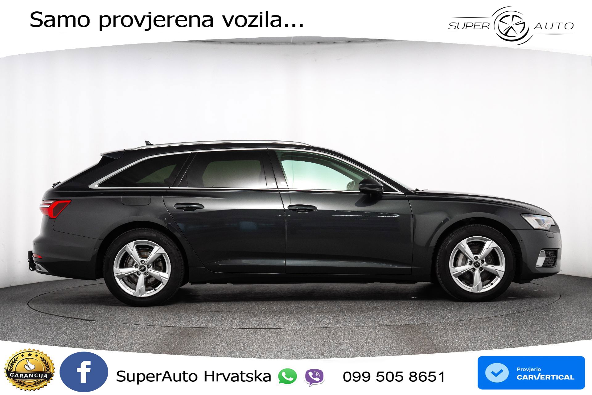 Audi A6 Avant 40 TDI quattro ultra S tronic Advanced 204 KS, ACC+GR SJED+KAM
