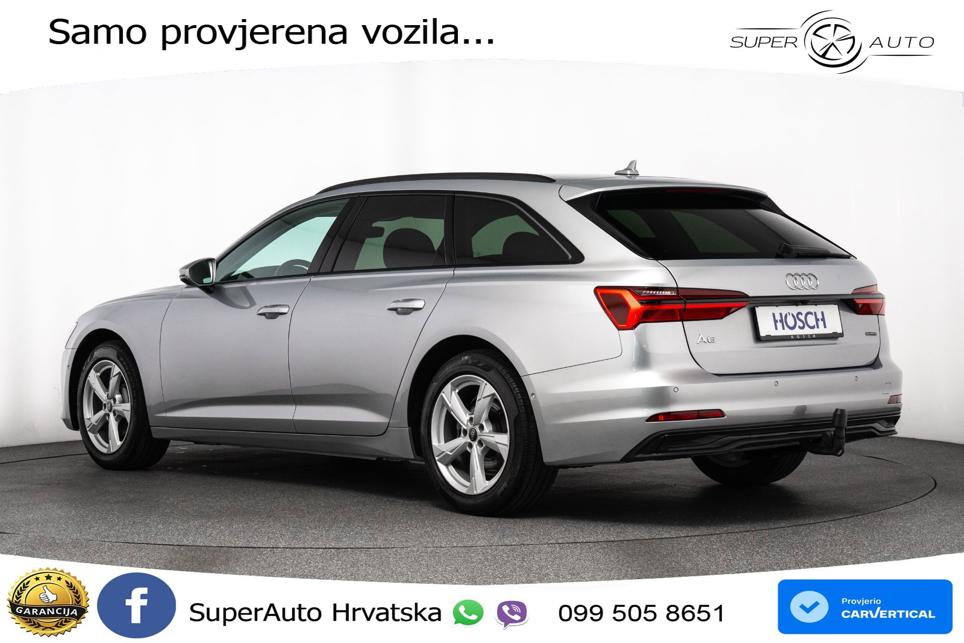 Audi A6 Avant 40 TDI quattro Aut. 204 KS, ACC+VIRT+GR SJED+KAM+PARK