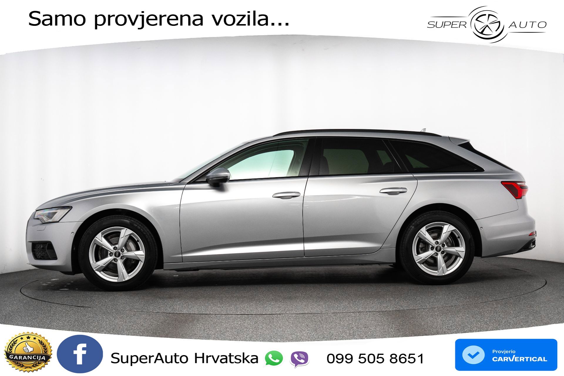 Audi A6 Avant 40 TDI quattro Aut. 204 KS, ACC+VIRT+GR SJED+KAM+PARK