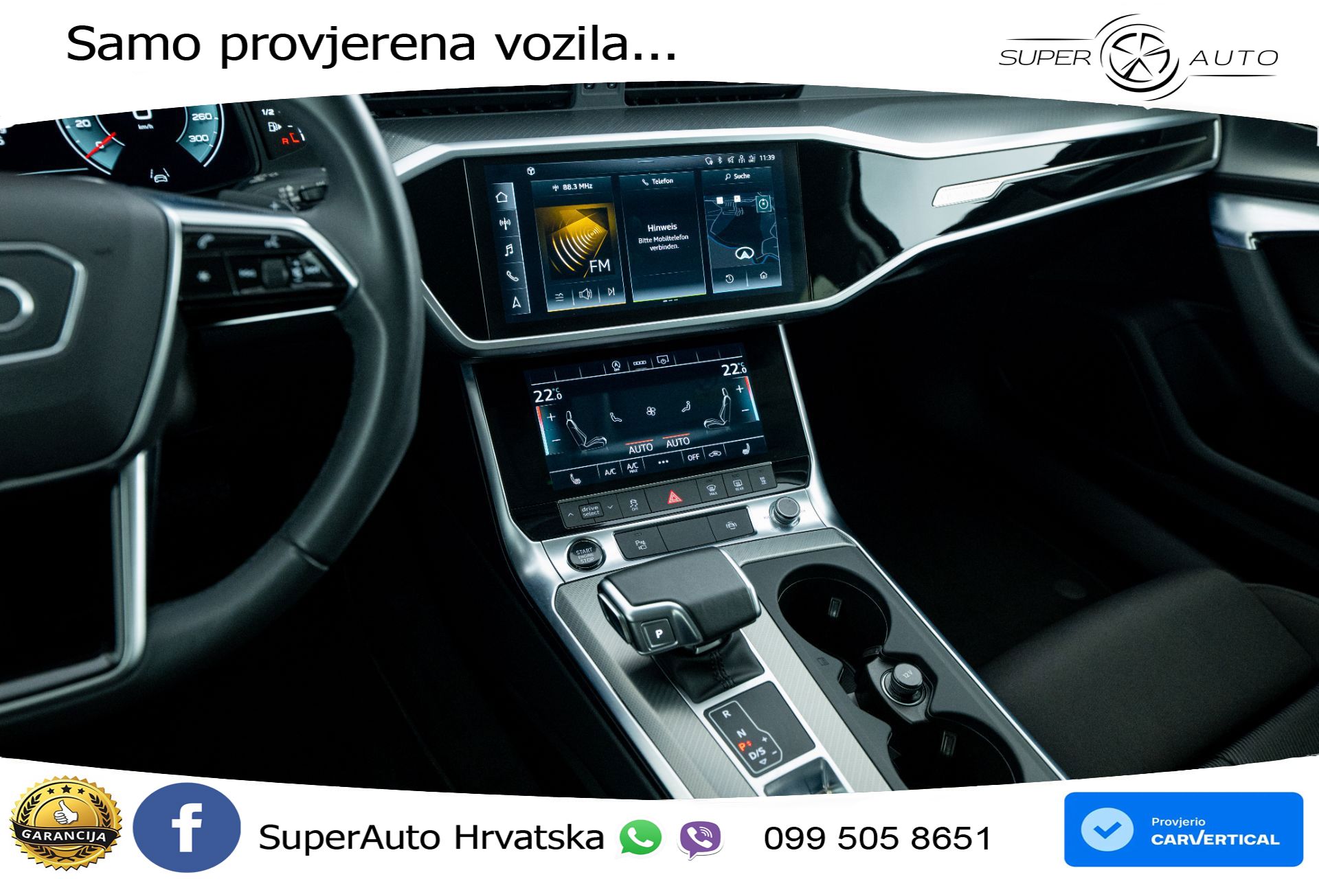 Audi A6 Avant 40 TDI quattro Aut. 204 KS, ACC+VIRT+GR SJED+KAM+PARK