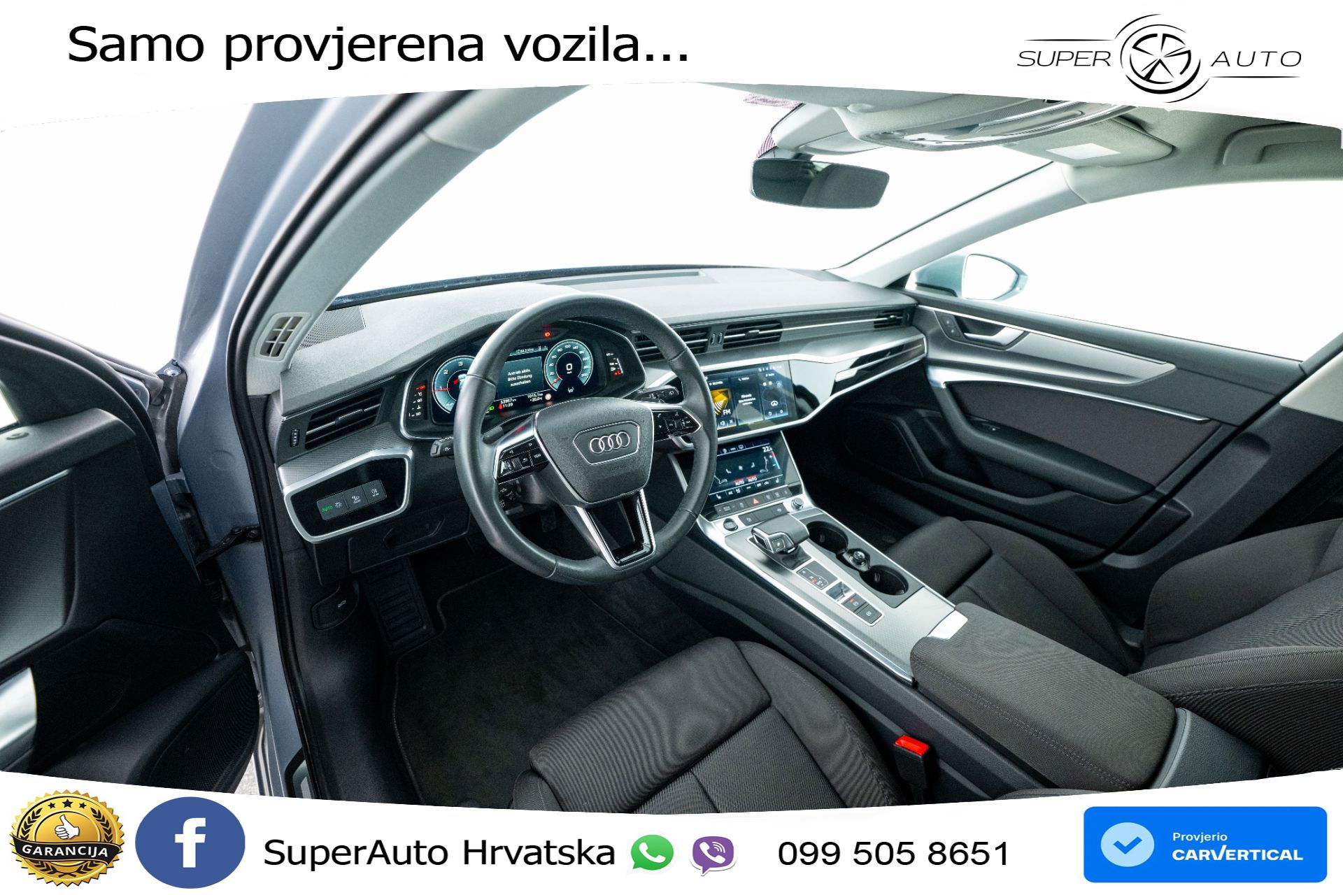 Audi A6 Avant 40 TDI quattro Aut. 204 KS, ACC+VIRT+GR SJED+KAM+PARK