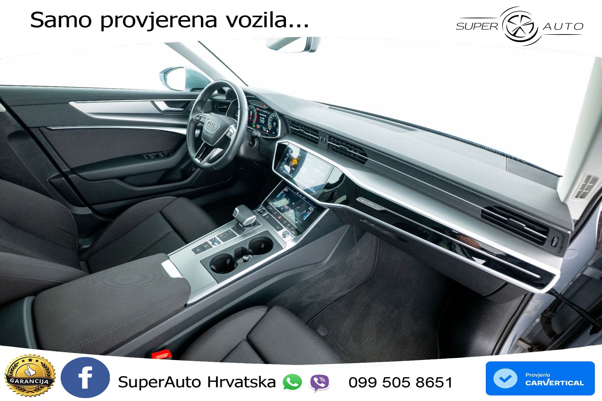 Audi A6 Avant 40 TDI quattro Aut. 204 KS, ACC+VIRT+GR SJED+KAM+PARK