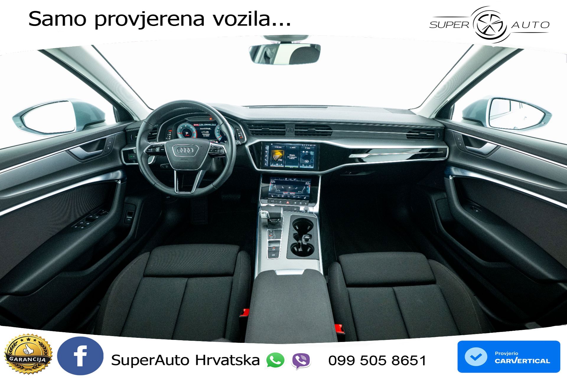 Audi A6 Avant 40 TDI quattro Aut. 204 KS, ACC+VIRT+GR SJED+KAM+PARK