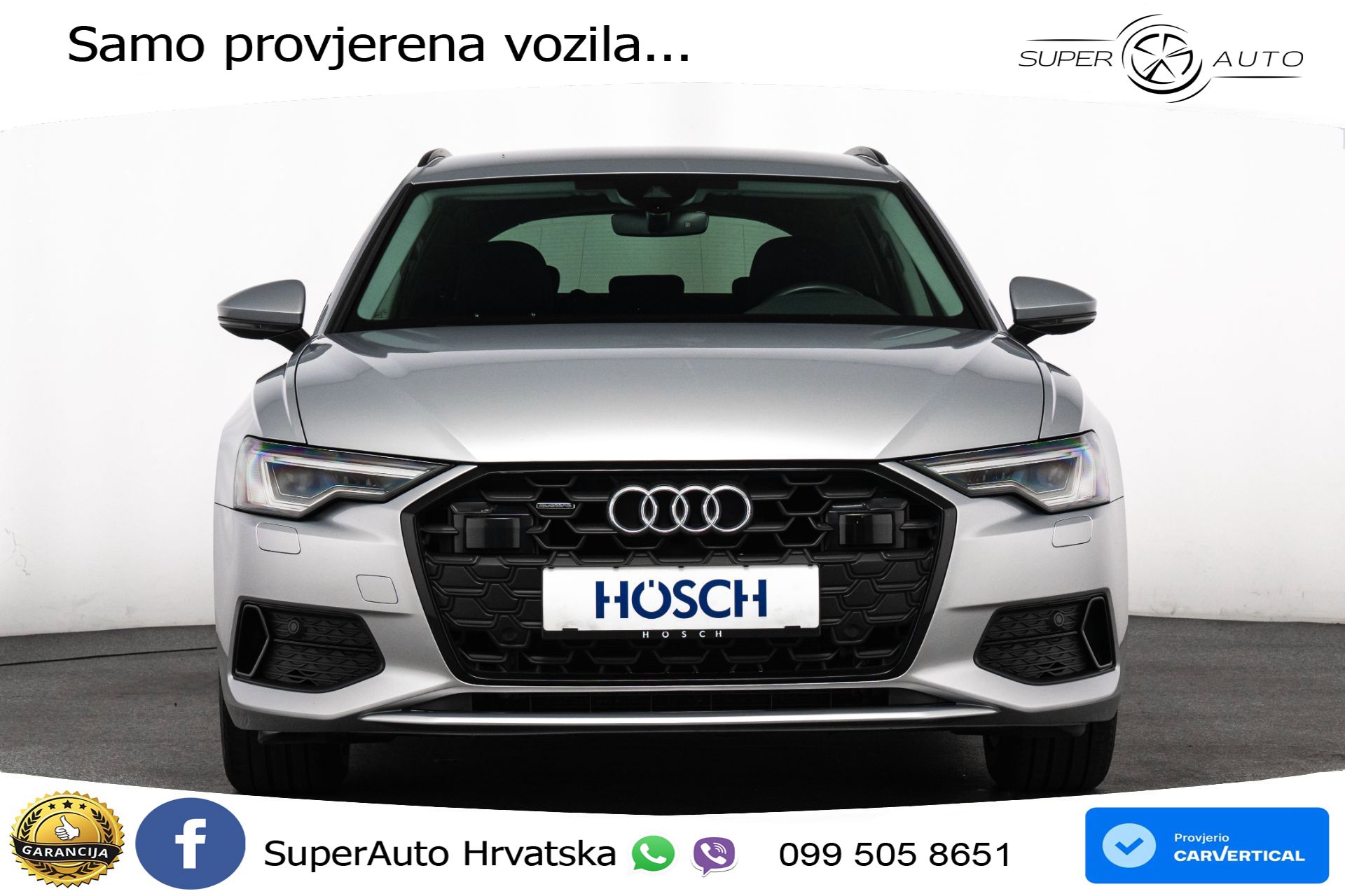 Audi A6 Avant 40 TDI quattro Aut. 204 KS, ACC+VIRT+GR SJED+KAM+PARK