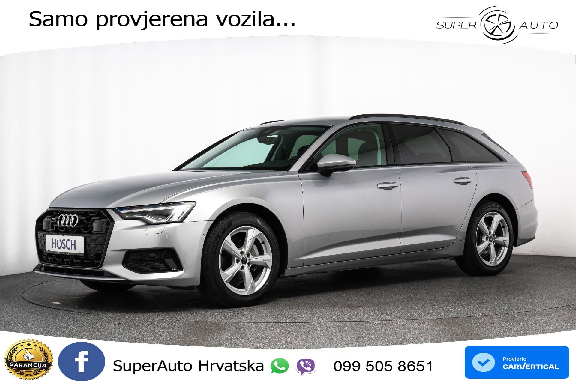 Audi A6 Avant 40 TDI quattro Aut. 204 KS, ACC+VIRT+GR SJED+KAM+PARK