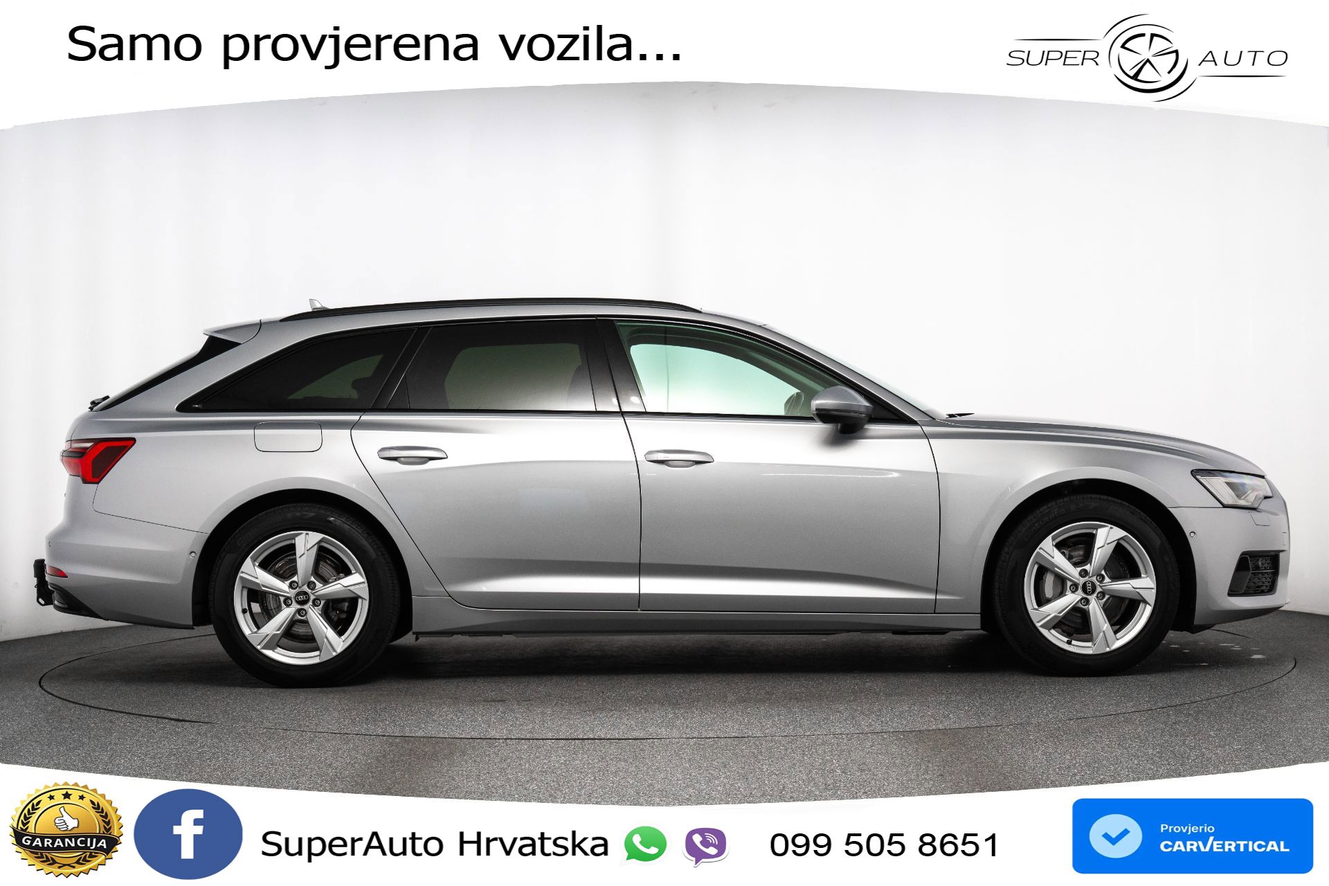 Audi A6 Avant 40 TDI quattro Aut. 204 KS, ACC+VIRT+GR SJED+KAM+PARK