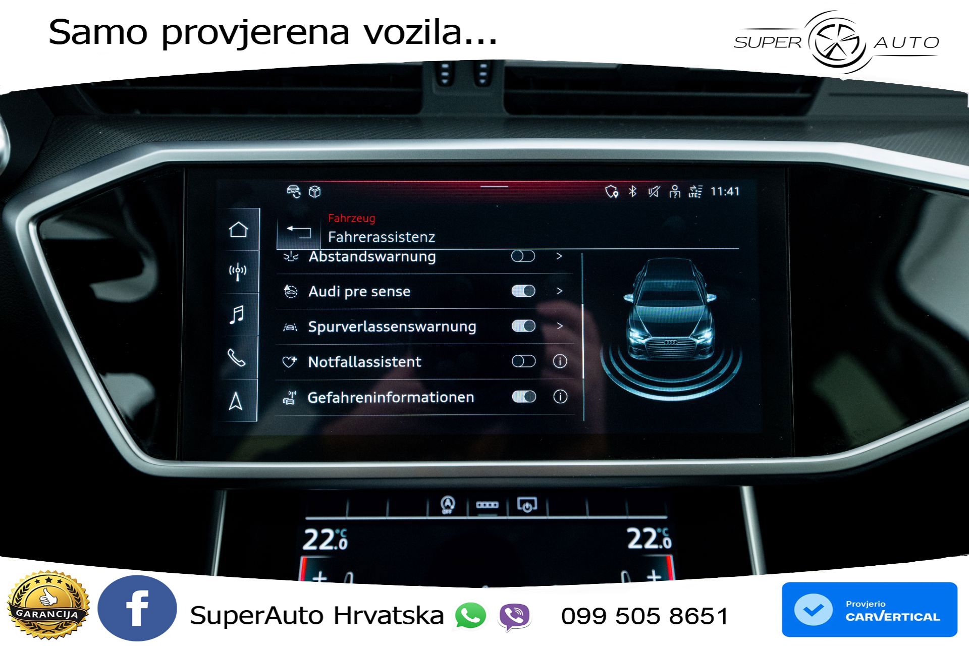 Audi A6 Avant 40 TDI quattro Aut. 204 KS, ACC+VIRT+GR SJED+KAM+PARK