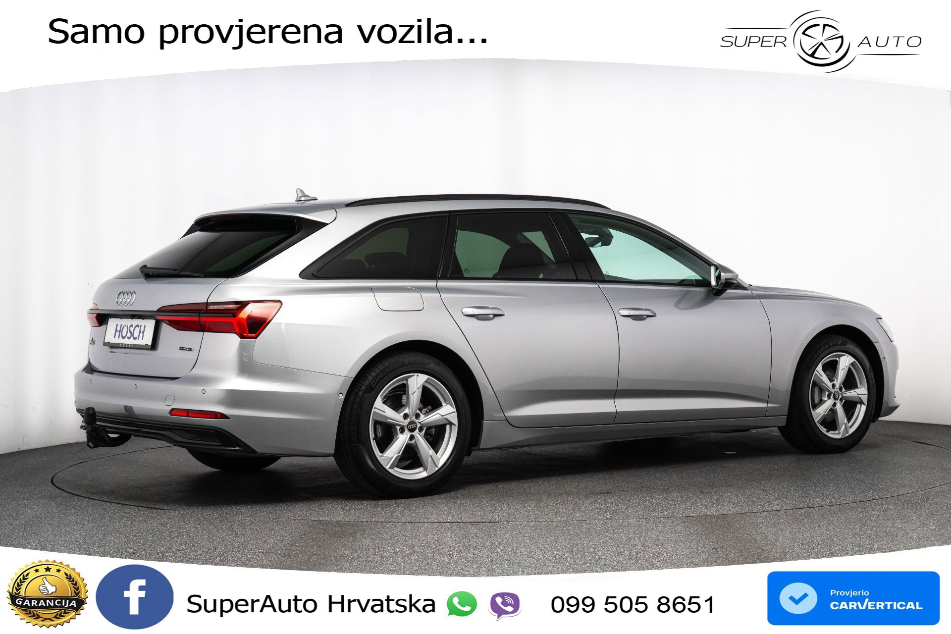 Audi A6 Avant 40 TDI quattro Aut. 204 KS, ACC+VIRT+GR SJED+KAM+PARK