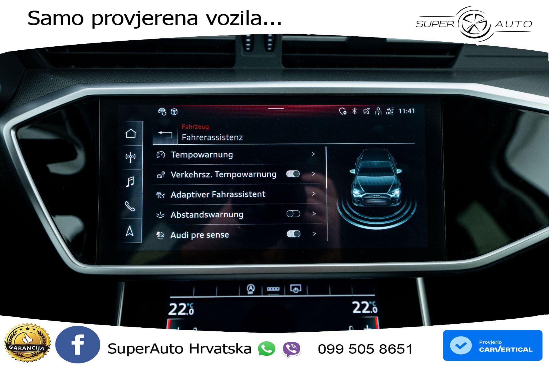 Audi A6 Avant 40 TDI quattro Aut. 204 KS, ACC+VIRT+GR SJED+KAM+PARK