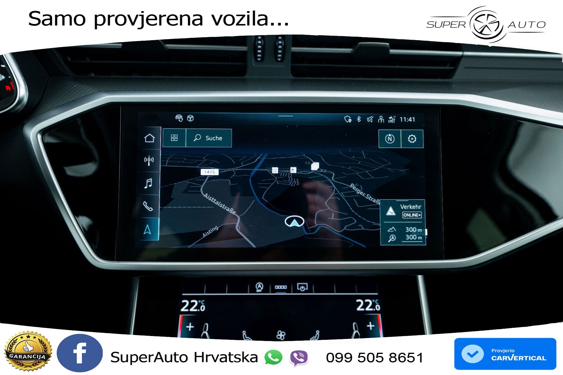Audi A6 Avant 40 TDI quattro Aut. 204 KS, ACC+VIRT+GR SJED+KAM+PARK