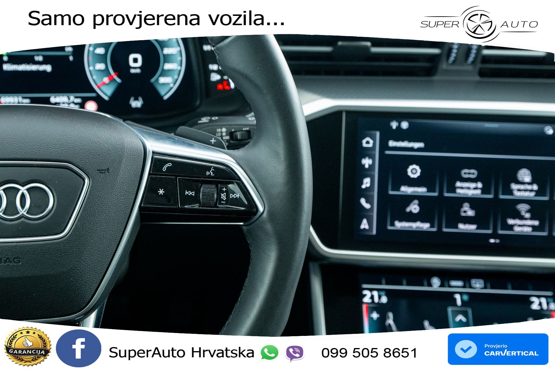 Audi A6 Avant 40 TDI quattro S tronic Advanced 204 KS, LED+ACC+GR SJED+KAM+VIRT