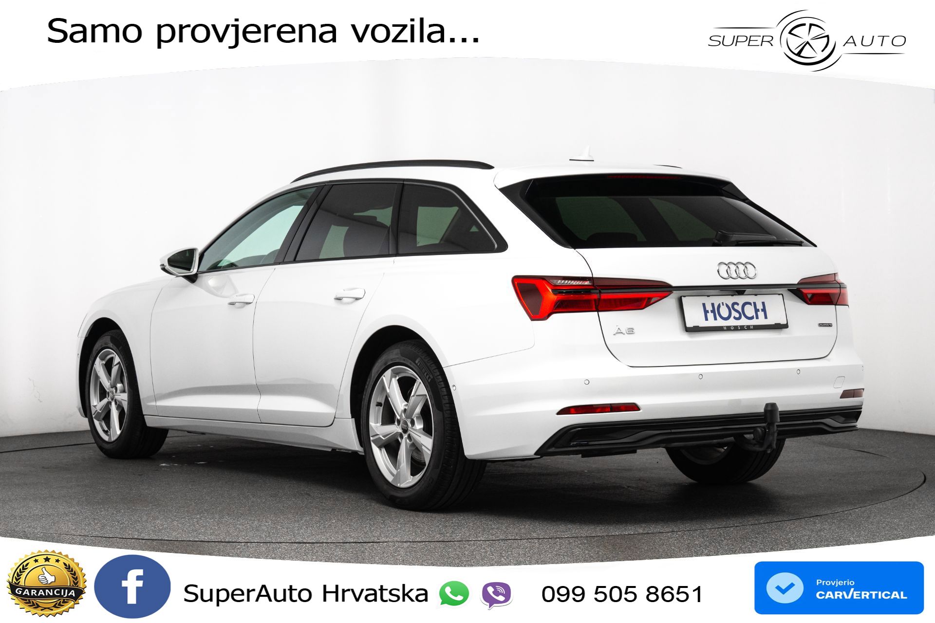 Audi A6 Avant 40 TDI quattro S tronic Advanced 204 KS, LED+ACC+GR SJED+KAM+VIRT