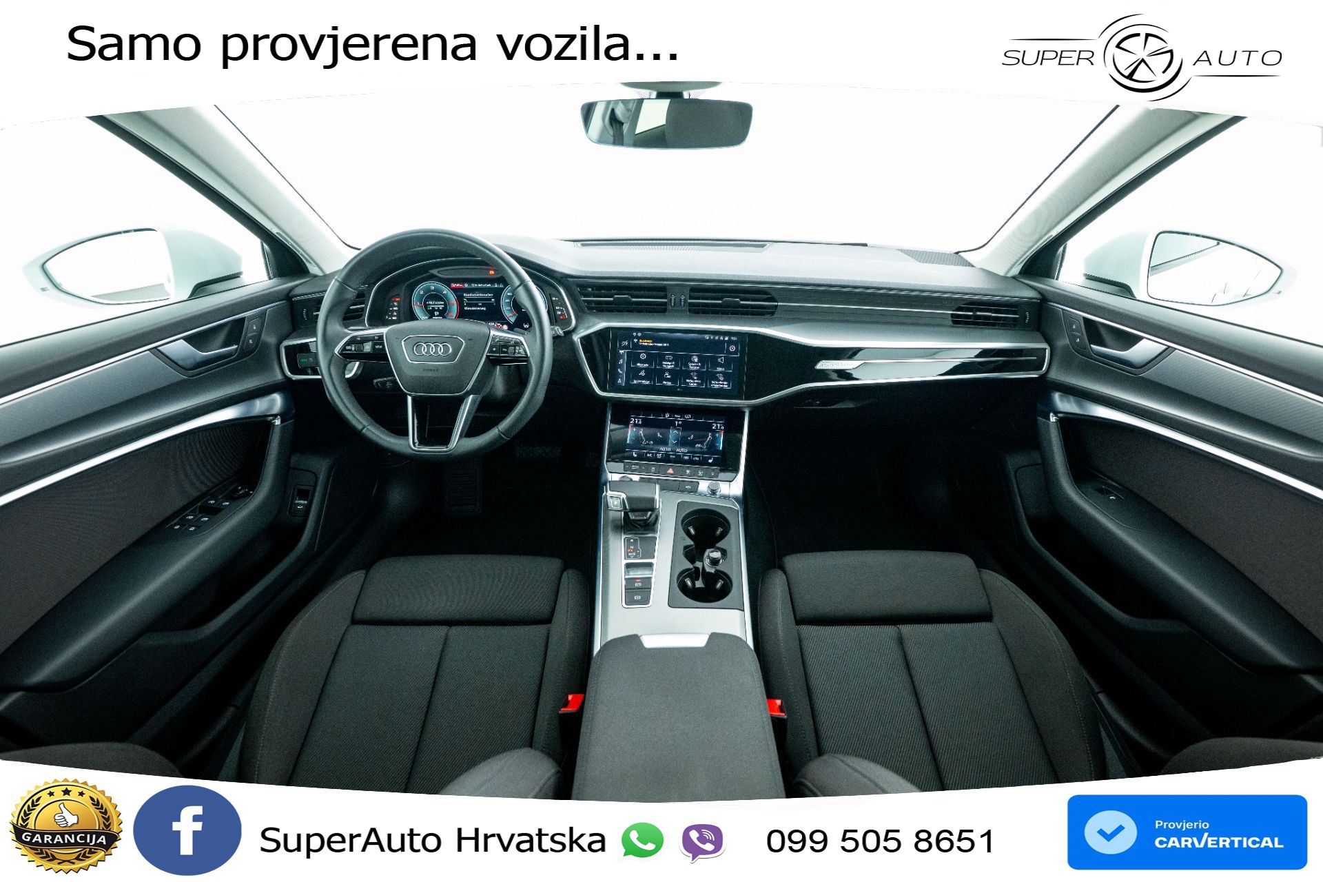 Audi A6 Avant 40 TDI quattro S tronic Advanced 204 KS, LED+ACC+GR SJED+KAM+VIRT