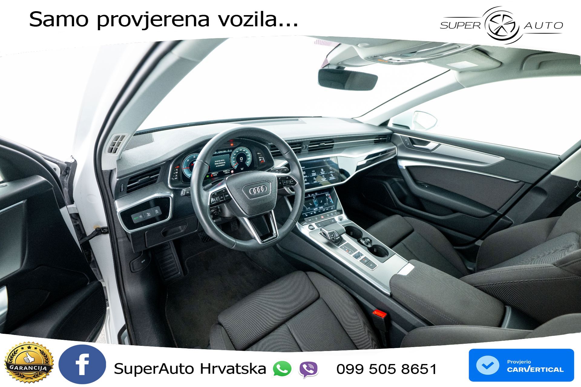 Audi A6 Avant 40 TDI quattro S tronic Advanced 204 KS, LED+ACC+GR SJED+KAM+VIRT