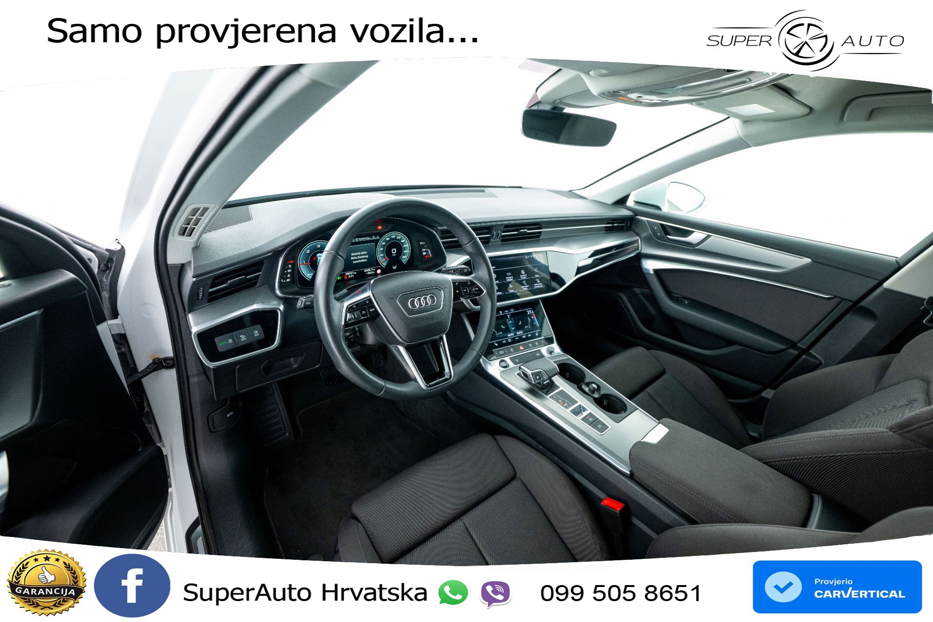 Audi A6 Avant 40 TDI quattro S tronic Advanced 204 KS, LED+ACC+GR SJED+KAM+VIRT