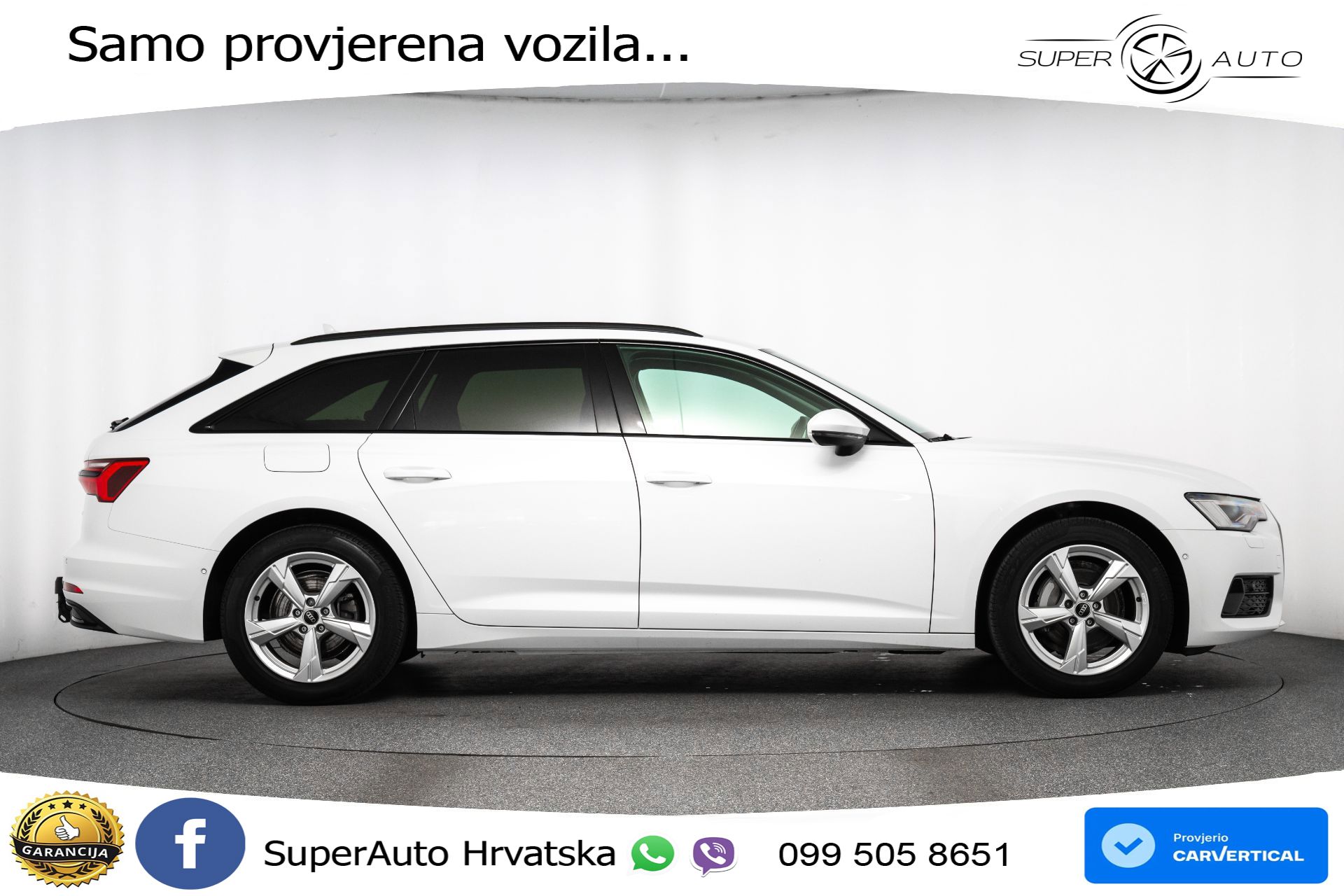 Audi A6 Avant 40 TDI quattro S tronic Advanced 204 KS, LED+ACC+GR SJED+KAM+VIRT