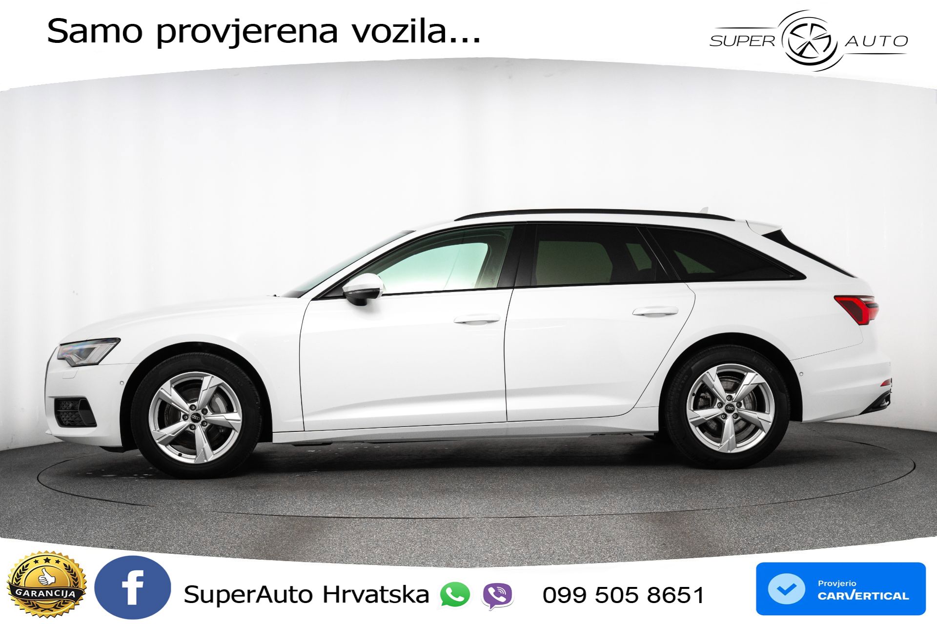 Audi A6 Avant 40 TDI quattro S tronic Advanced 204 KS, LED+ACC+GR SJED+KAM+VIRT