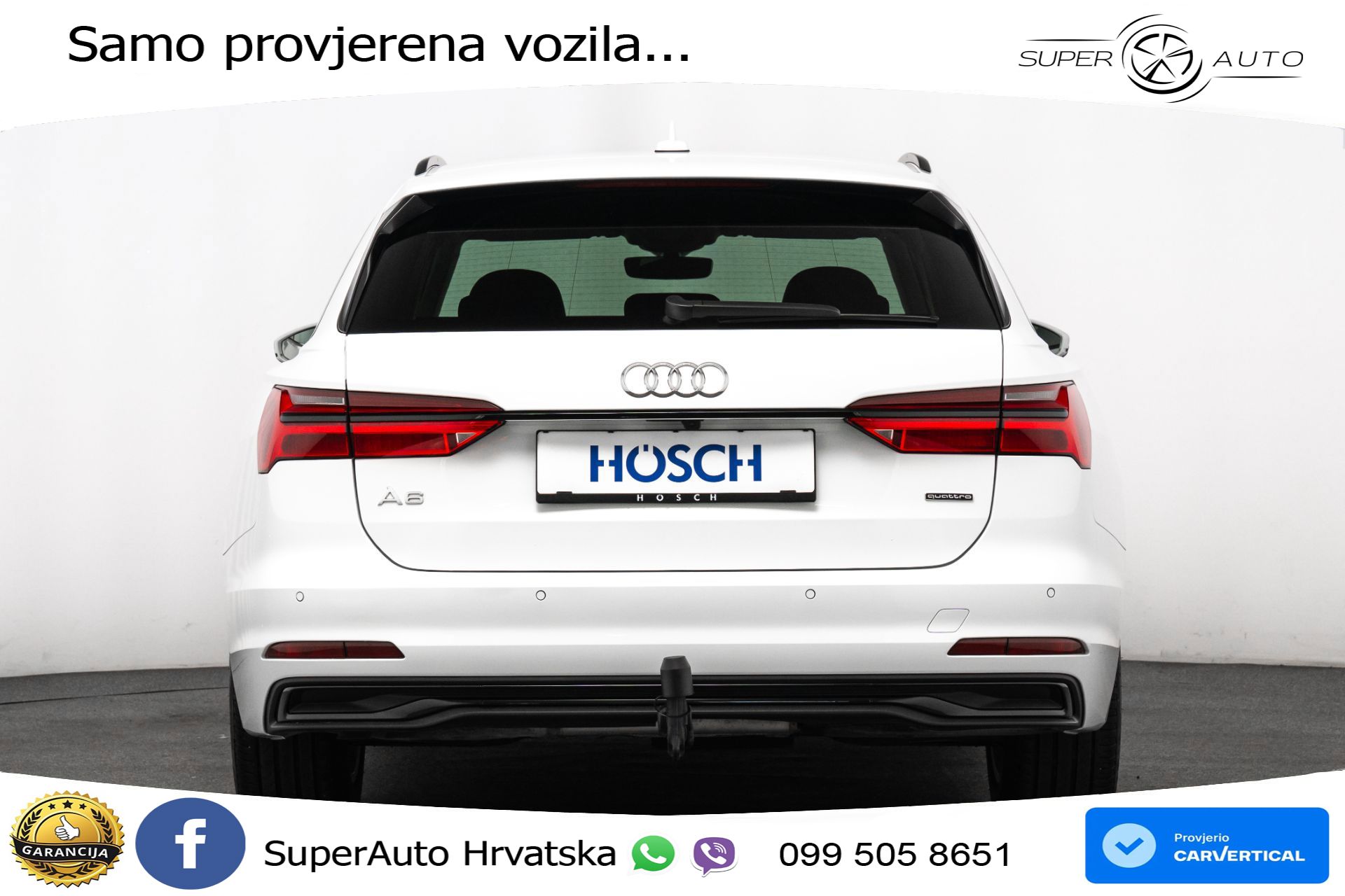 Audi A6 Avant 40 TDI quattro S tronic Advanced 204 KS, LED+ACC+GR SJED+KAM+VIRT