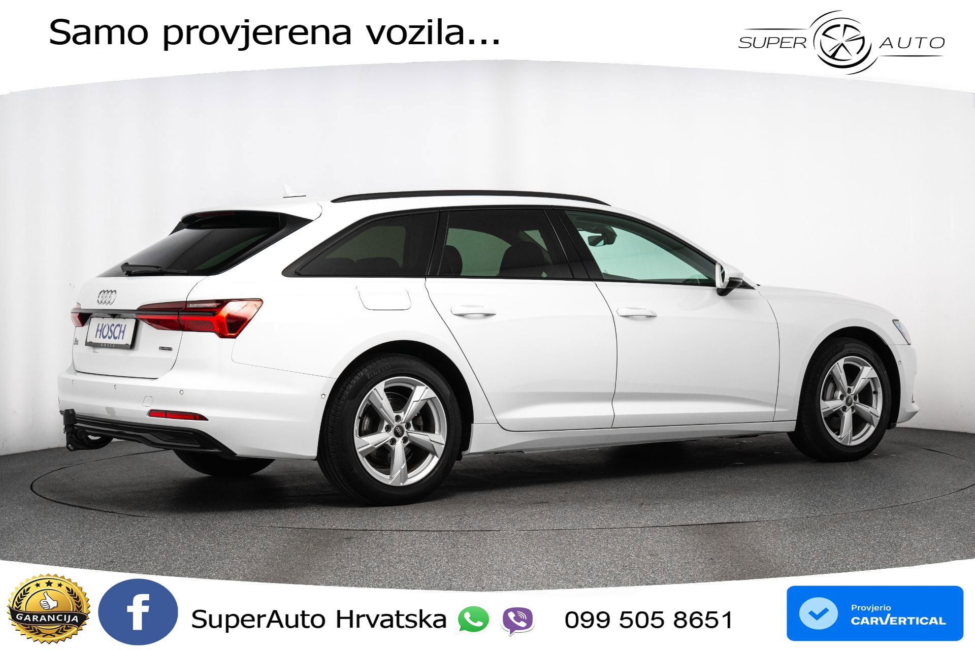 Audi A6 Avant 40 TDI quattro S tronic Advanced 204 KS, LED+ACC+GR SJED+KAM+VIRT