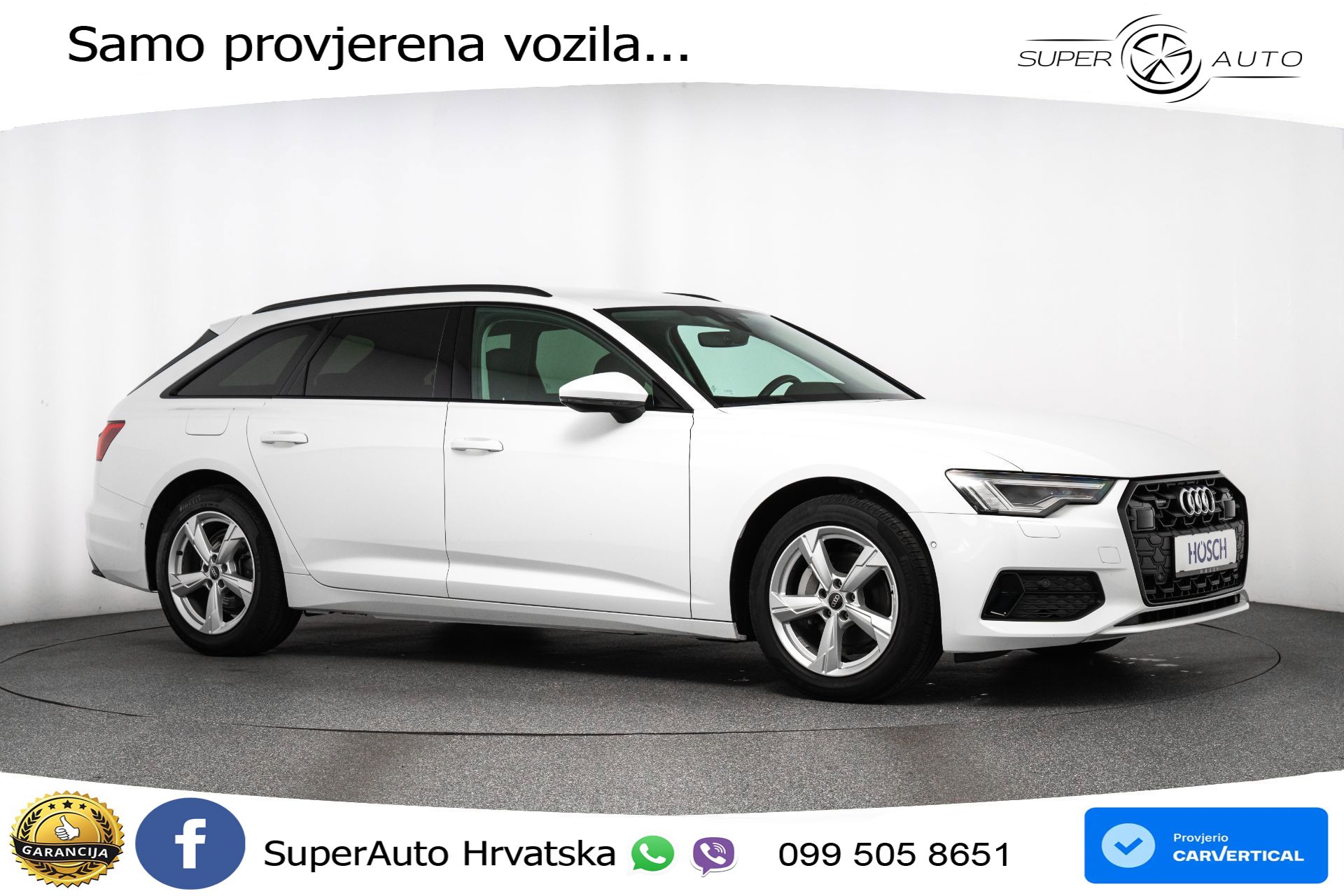 Audi A6 Avant 40 TDI quattro S tronic Advanced 204 KS, LED+ACC+GR SJED+KAM+VIRT
