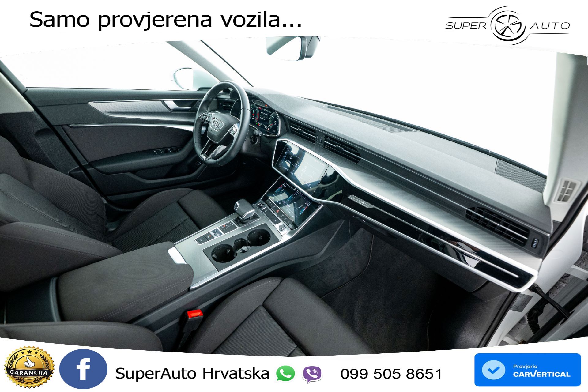 Audi A6 Avant 40 TDI quattro S tronic Advanced 204 KS, LED+ACC+GR SJED+KAM+VIRT