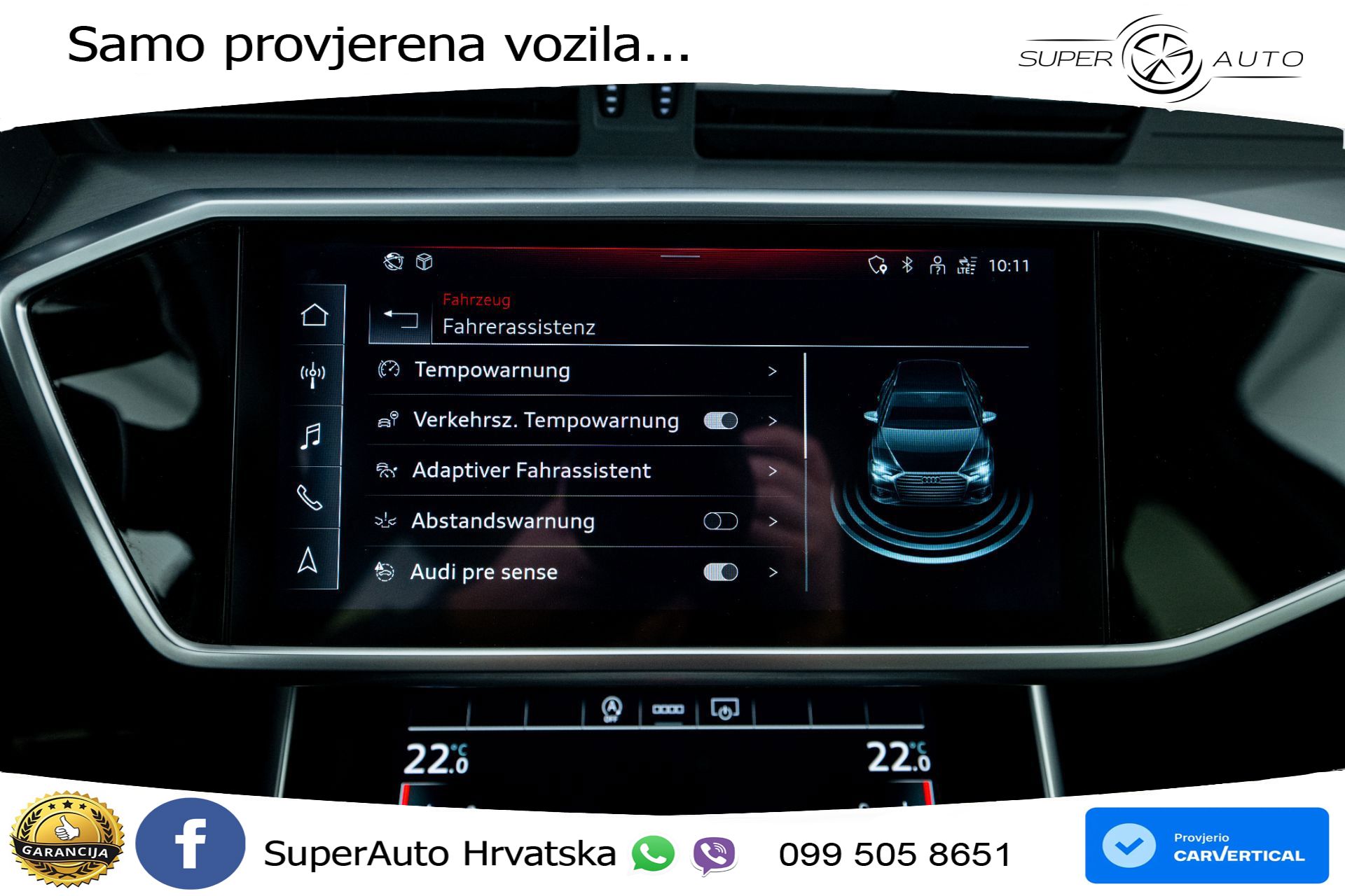 Audi A6 Avant 40 TDI quattro S tronic 2xS line 204 KS, LED+ACC+GR SJED+KAM+VIRT