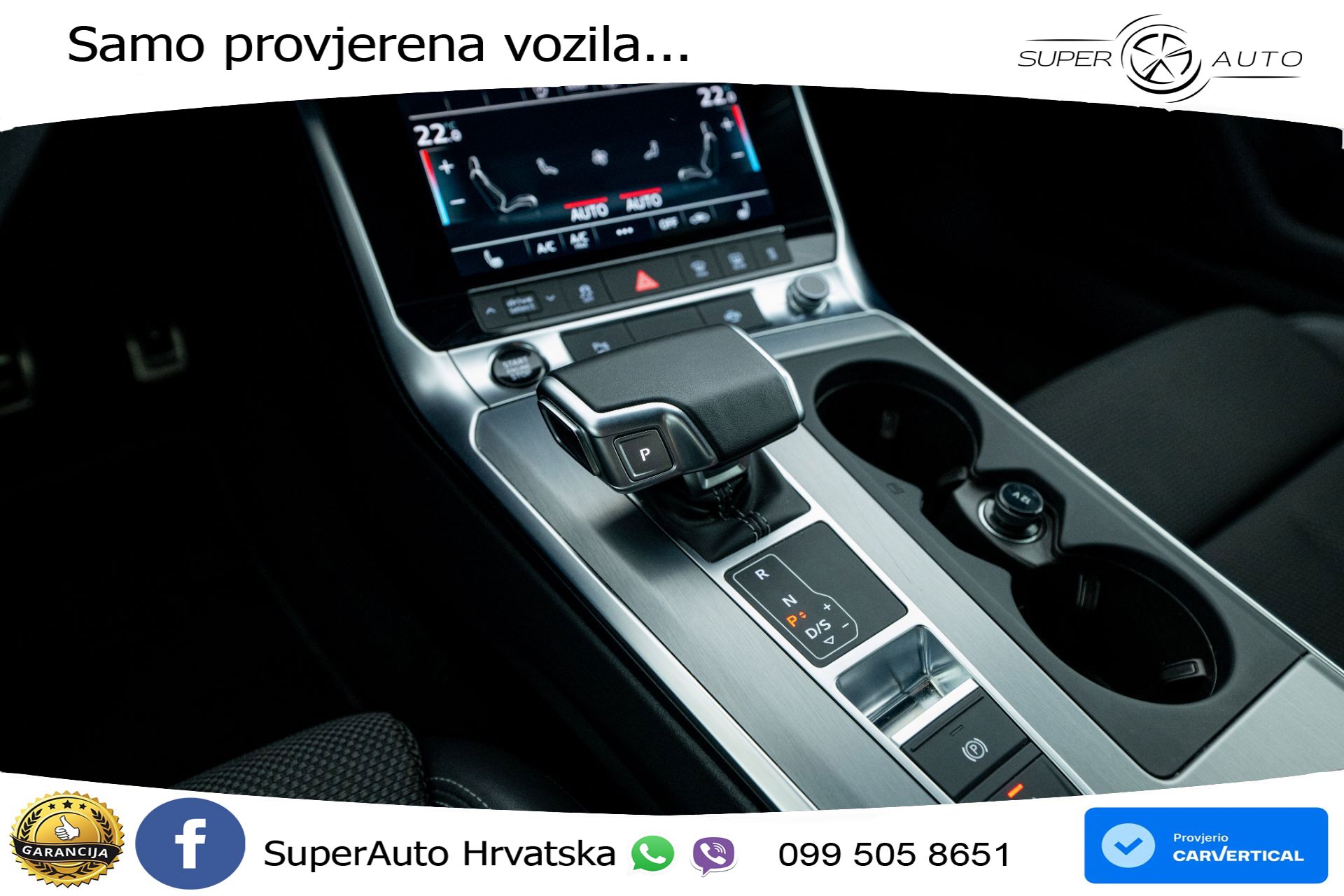 Audi A6 Avant 40 TDI quattro S tronic 2xS line 204 KS, LED+ACC+GR SJED+KAM+VIRT