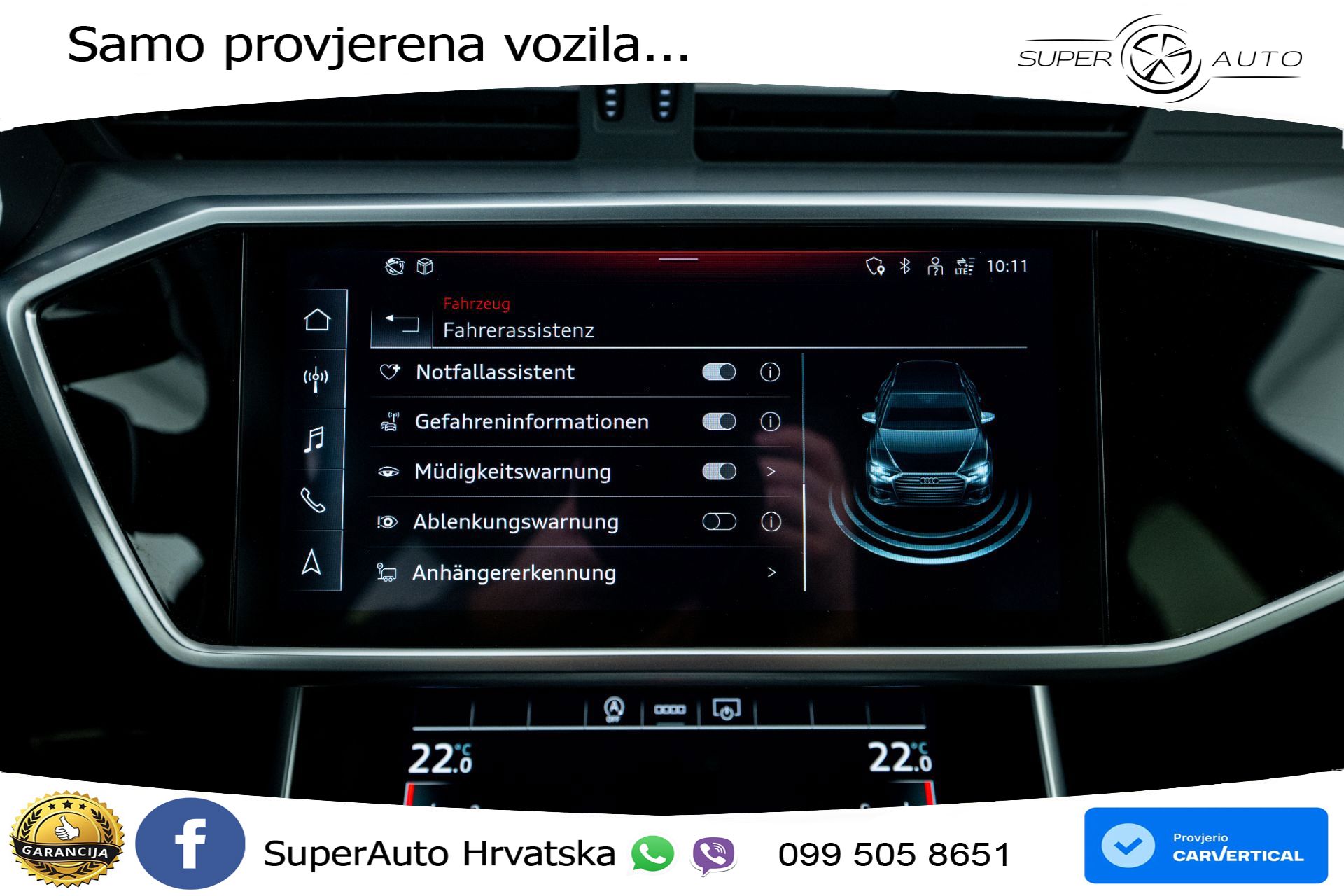 Audi A6 Avant 40 TDI quattro S tronic 2xS line 204 KS, LED+ACC+GR SJED+KAM+VIRT
