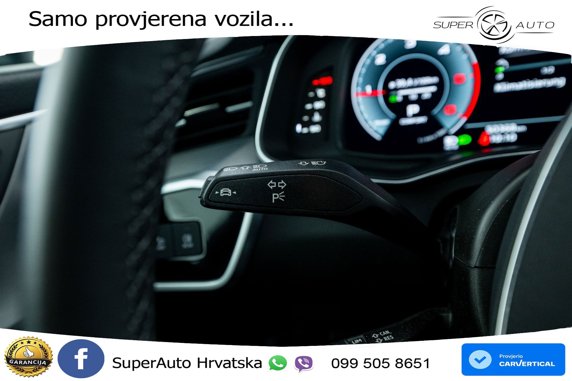 Audi A6 Avant 40 TDI quattro S tronic 2xS line 204 KS, LED+ACC+GR SJED+KAM+VIRT