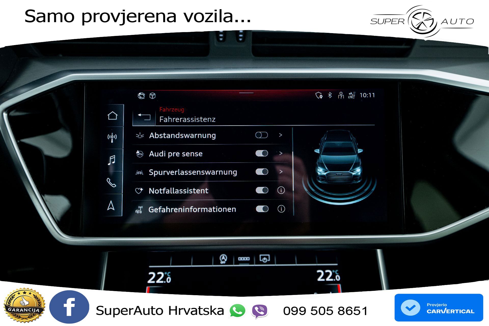 Audi A6 Avant 40 TDI quattro S tronic 2xS line 204 KS, LED+ACC+GR SJED+KAM+VIRT