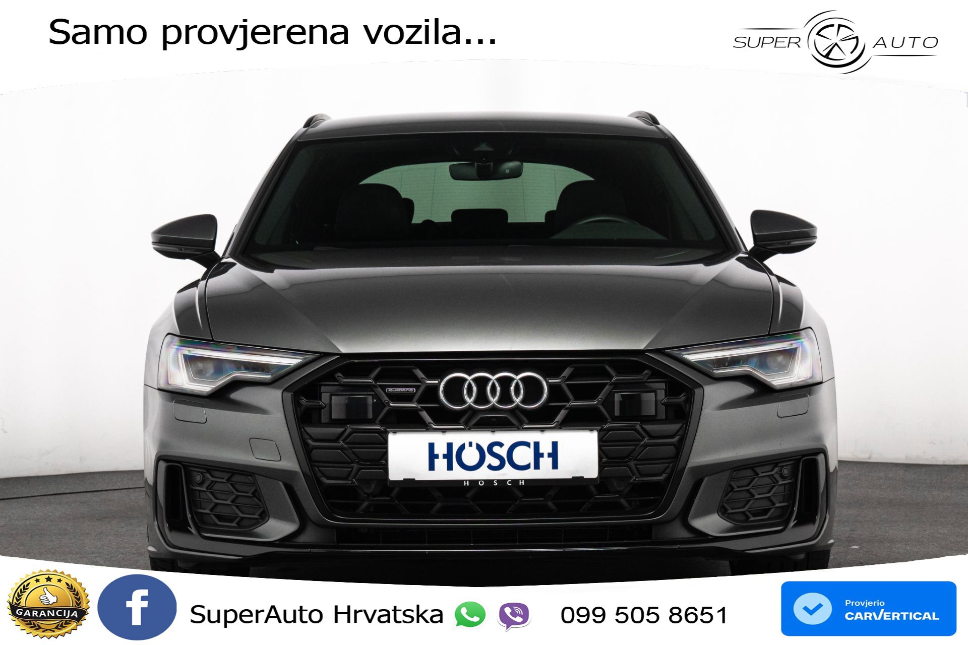 Audi A6 Avant 40 TDI quattro S tronic 2xS line 204 KS, LED+ACC+GR SJED+KAM+VIRT