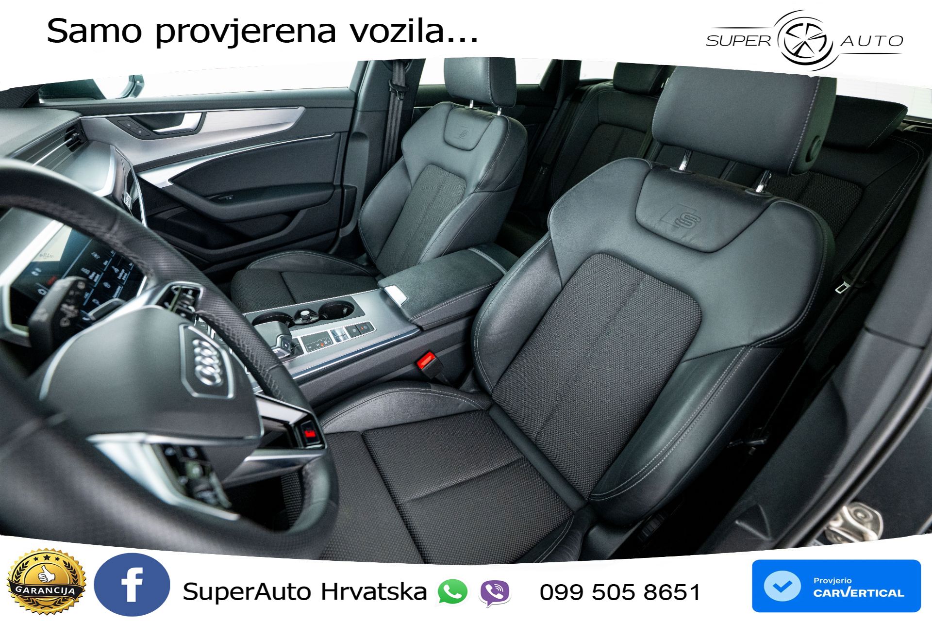 Audi A6 Avant 40 TDI quattro S tronic 2xS line 204 KS, LED+ACC+GR SJED+KAM+VIRT