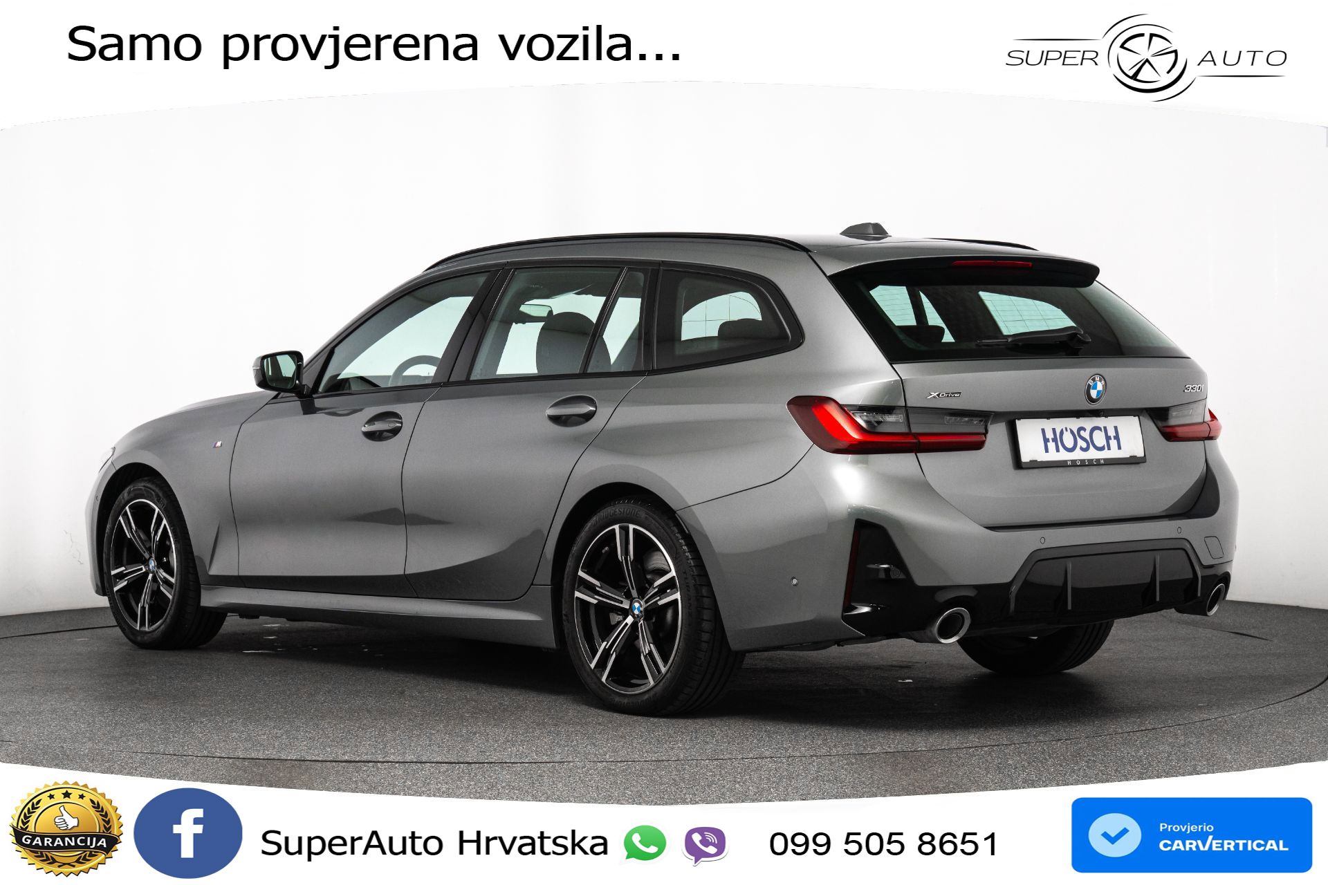 BMW 330i xDrive Touring Aut. M Sport 258 KS, ACC+KAM+GR SJED+VIRT+NAVI