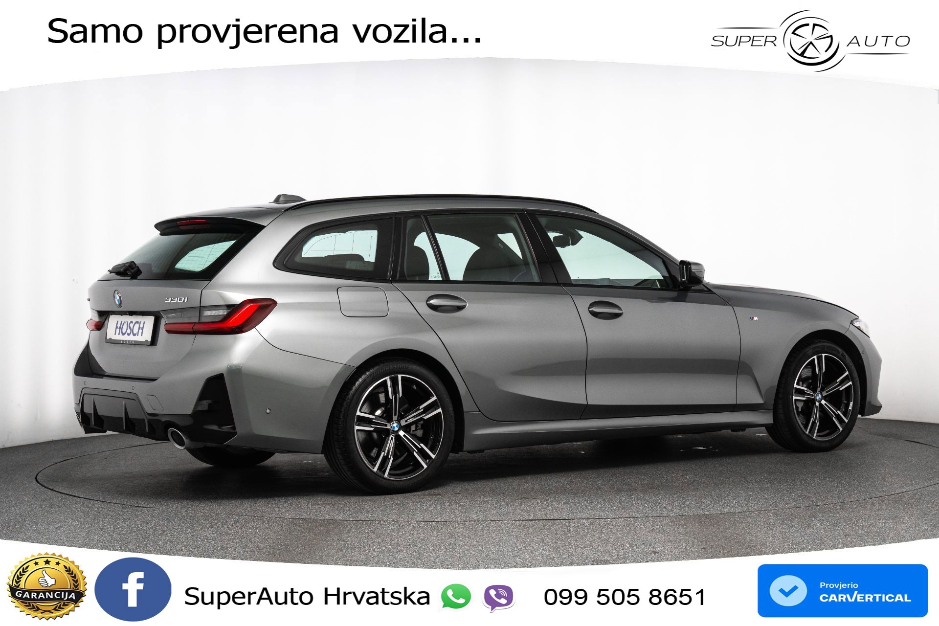 BMW 330i xDrive Touring Aut. M Sport 258 KS, ACC+KAM+GR SJED+VIRT+NAVI