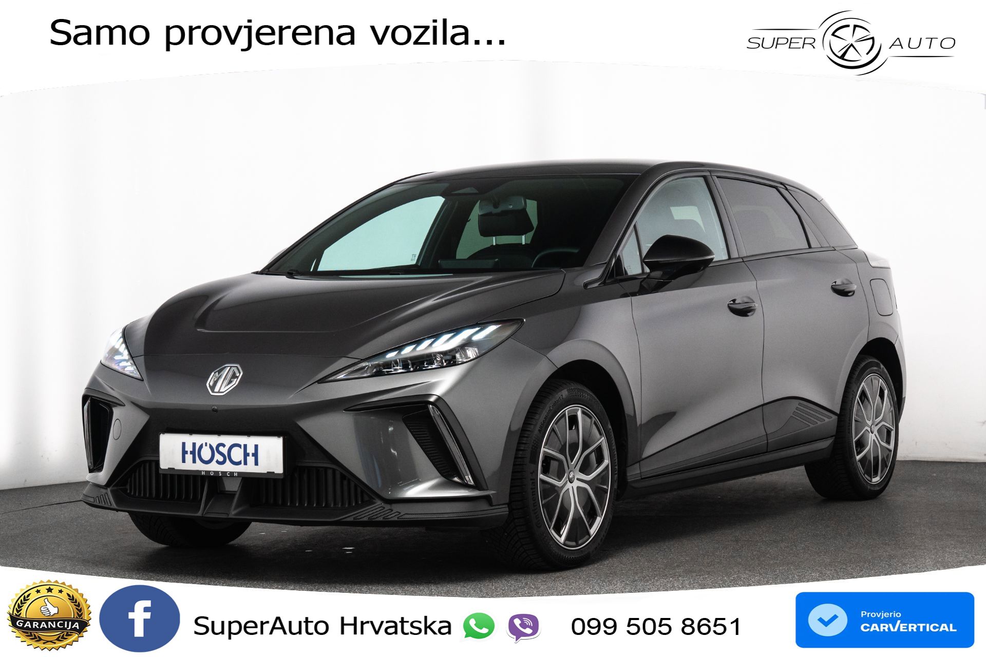 MG 4 64 kWh Luxury 204 KS, ACC+360+VIRT+NAVI
