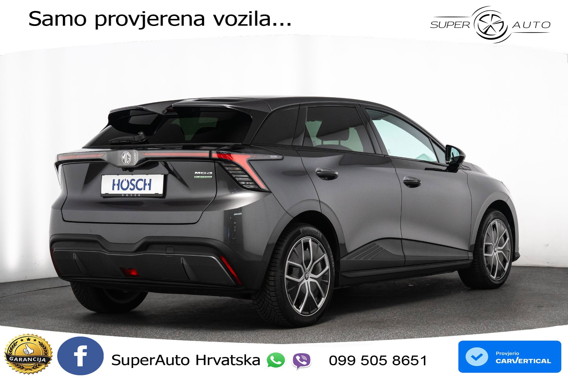 MG 4 64 kWh Luxury 204 KS, ACC+360+VIRT+NAVI