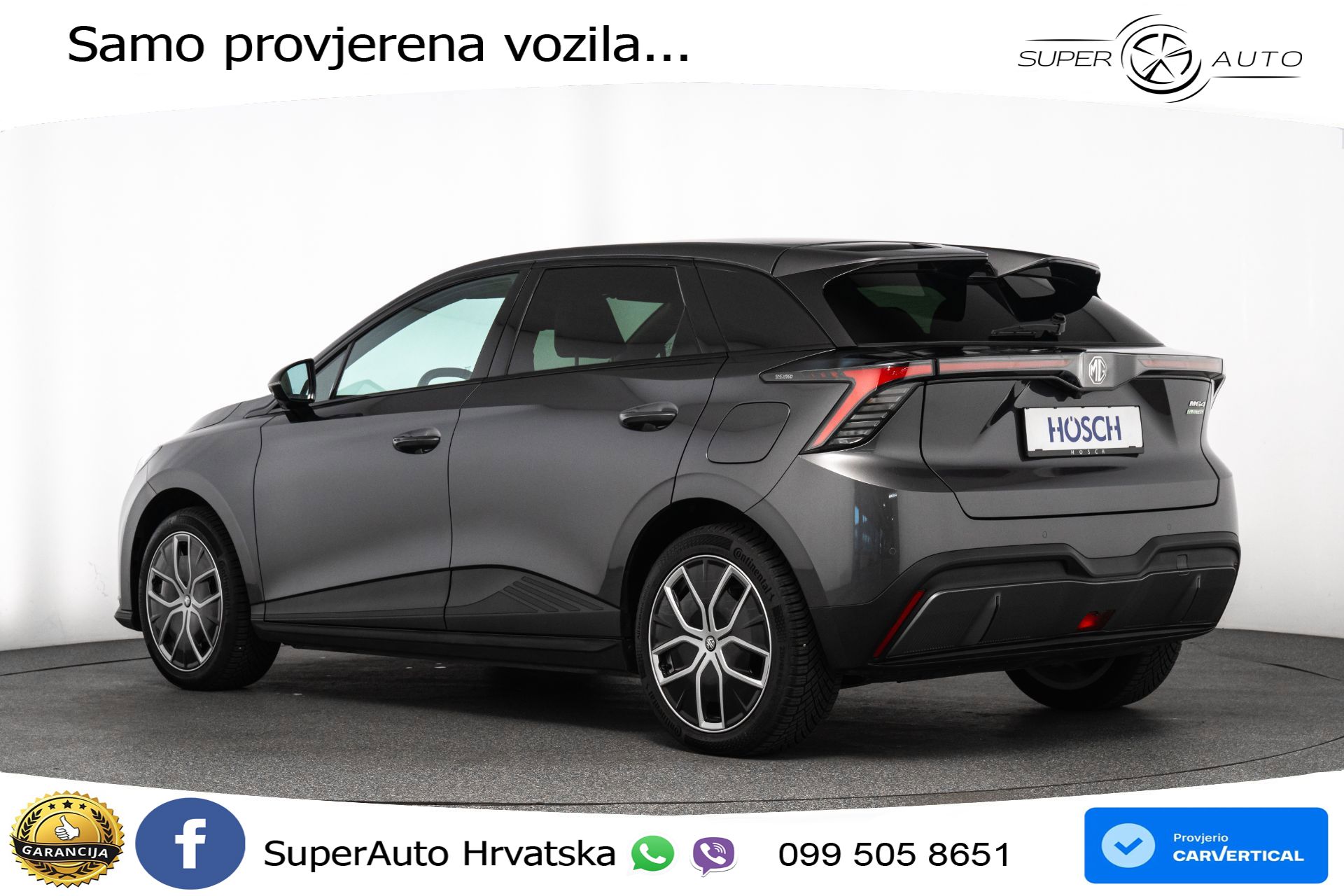 MG 4 64 kWh Luxury 204 KS, ACC+360+VIRT+NAVI