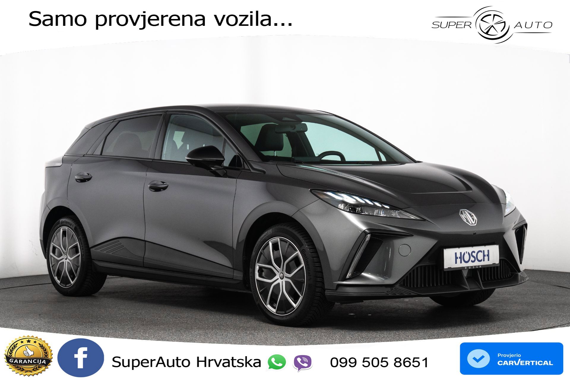 MG 4 64 kWh Luxury 204 KS, ACC+360+VIRT+NAVI