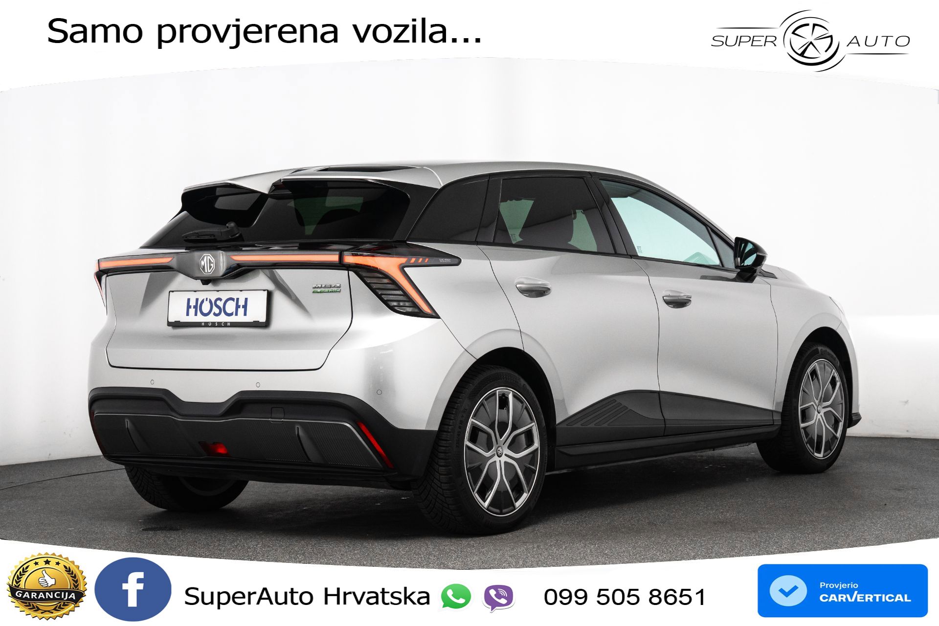 MG 4 64 kWh Luxury 204 KS, ACC+360+VIRT+NAVI